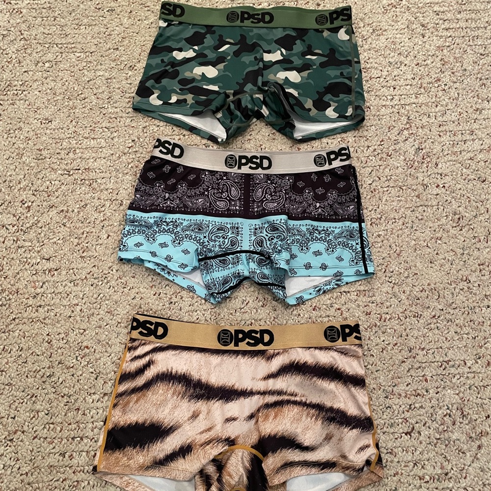 PSD Shorts Bundle Size Medium